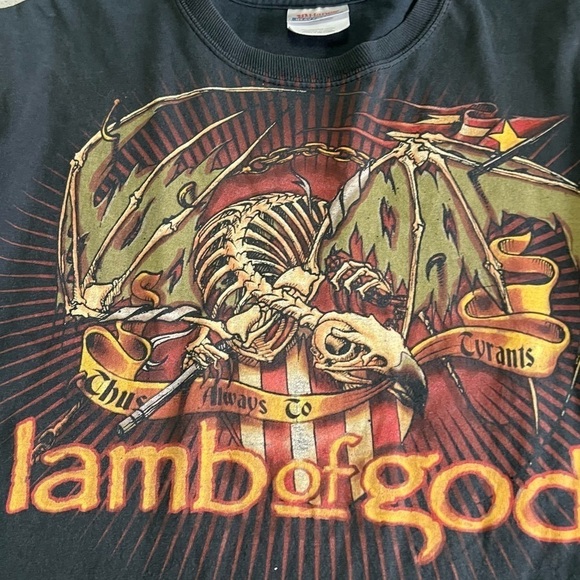 Lamb of god Tee Size Medium - Picture 2 of 8